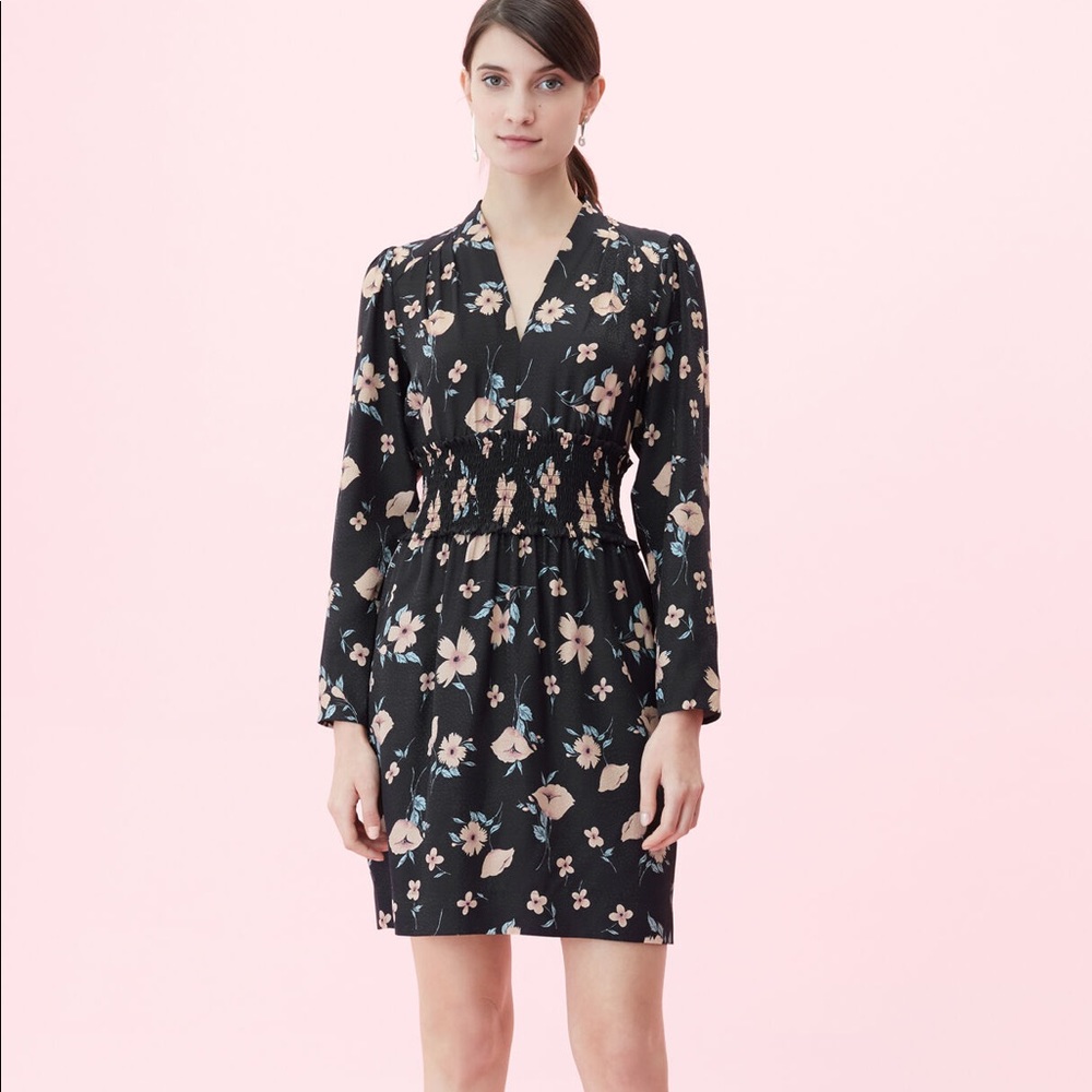 rebecca taylor daniella silk dress